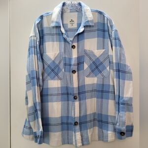 Billabong Plaid Button-Up